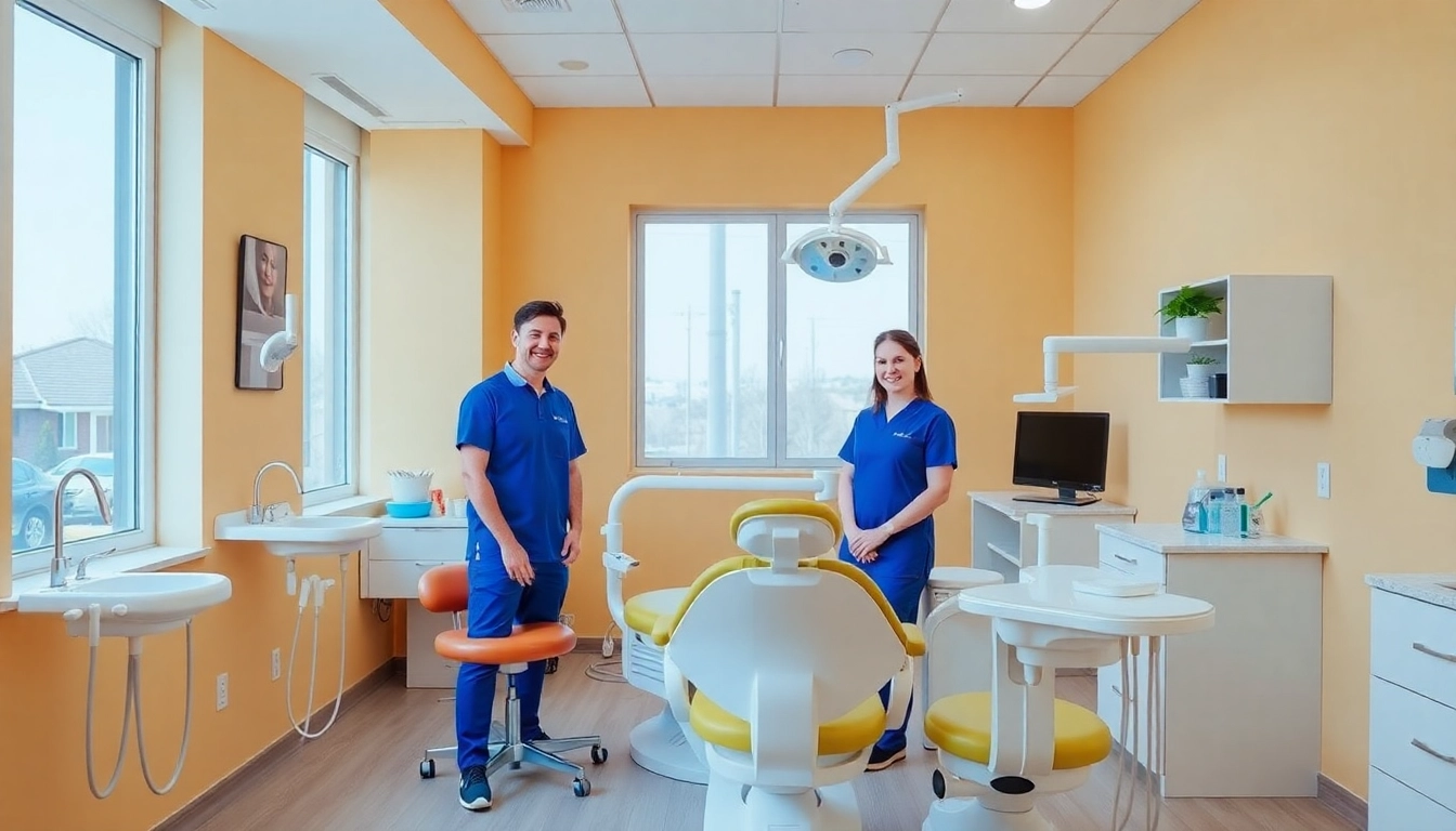 Ventura Bright Dental team providing friendly dental care in a modern, welcoming clinic setting